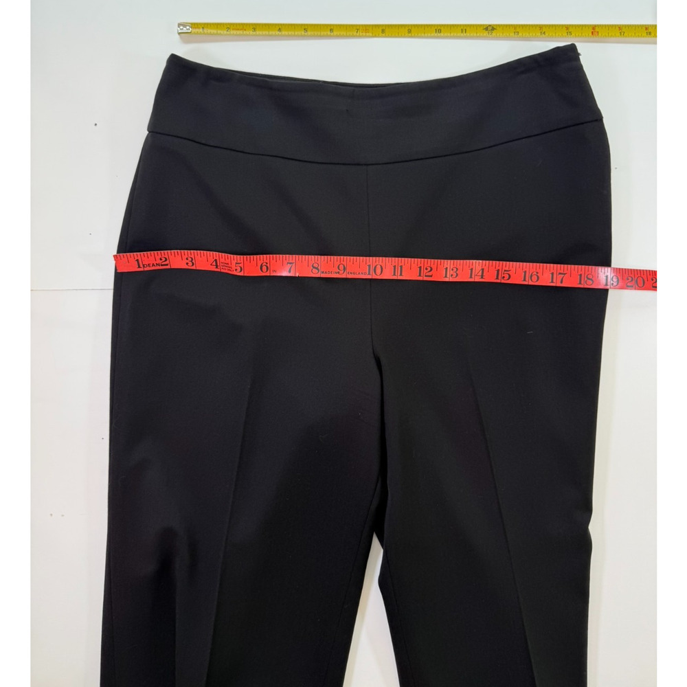 ANN TAYLOR Ladies BLACK WOOL PANTS SZ 10 - Picture 4 of 9